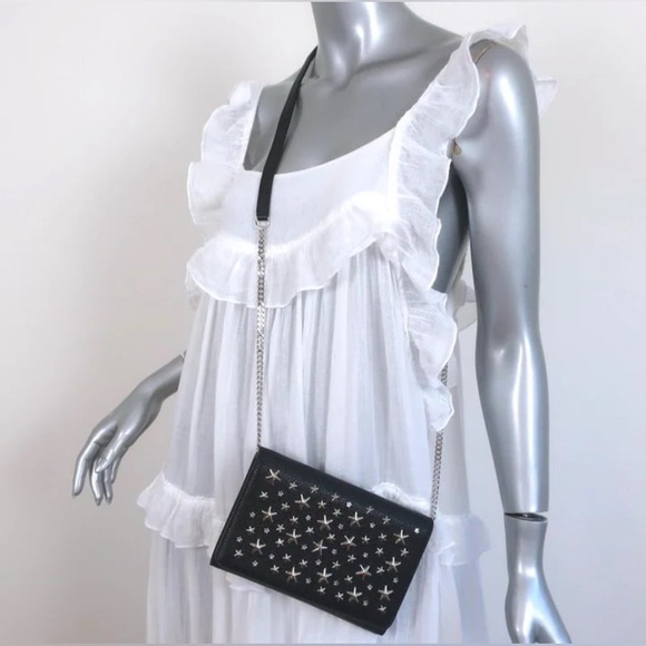 JIMMY CHOO ELISE STAR STUDDED SHOULDER/CROSSBODY - Picture 7 of 7